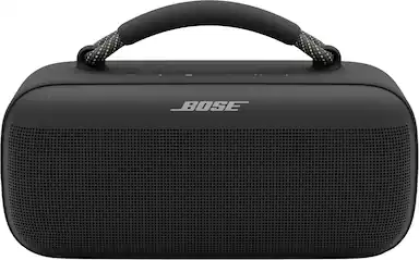 Front. Bose - SoundLink Max Portable Bluetooth Speaker - Black.
