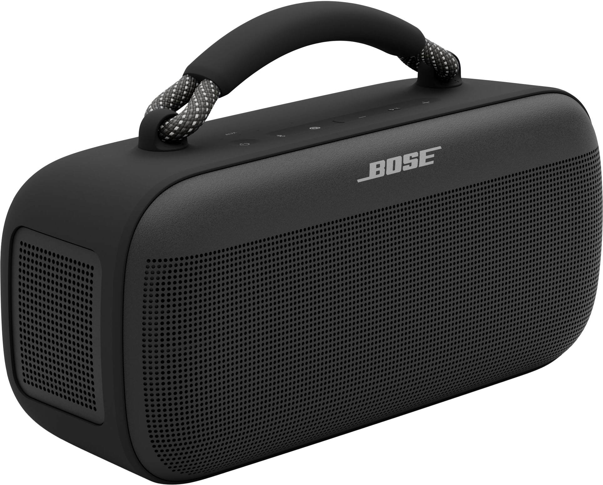 Left. Bose - SoundLink Max Portable Bluetooth Speaker - Black.