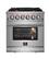 Front. Forno Appliances - Massimo 4.32 cu. ft. Freestanding Gas Range with Steam Cleaning and Air Fryer Kit.