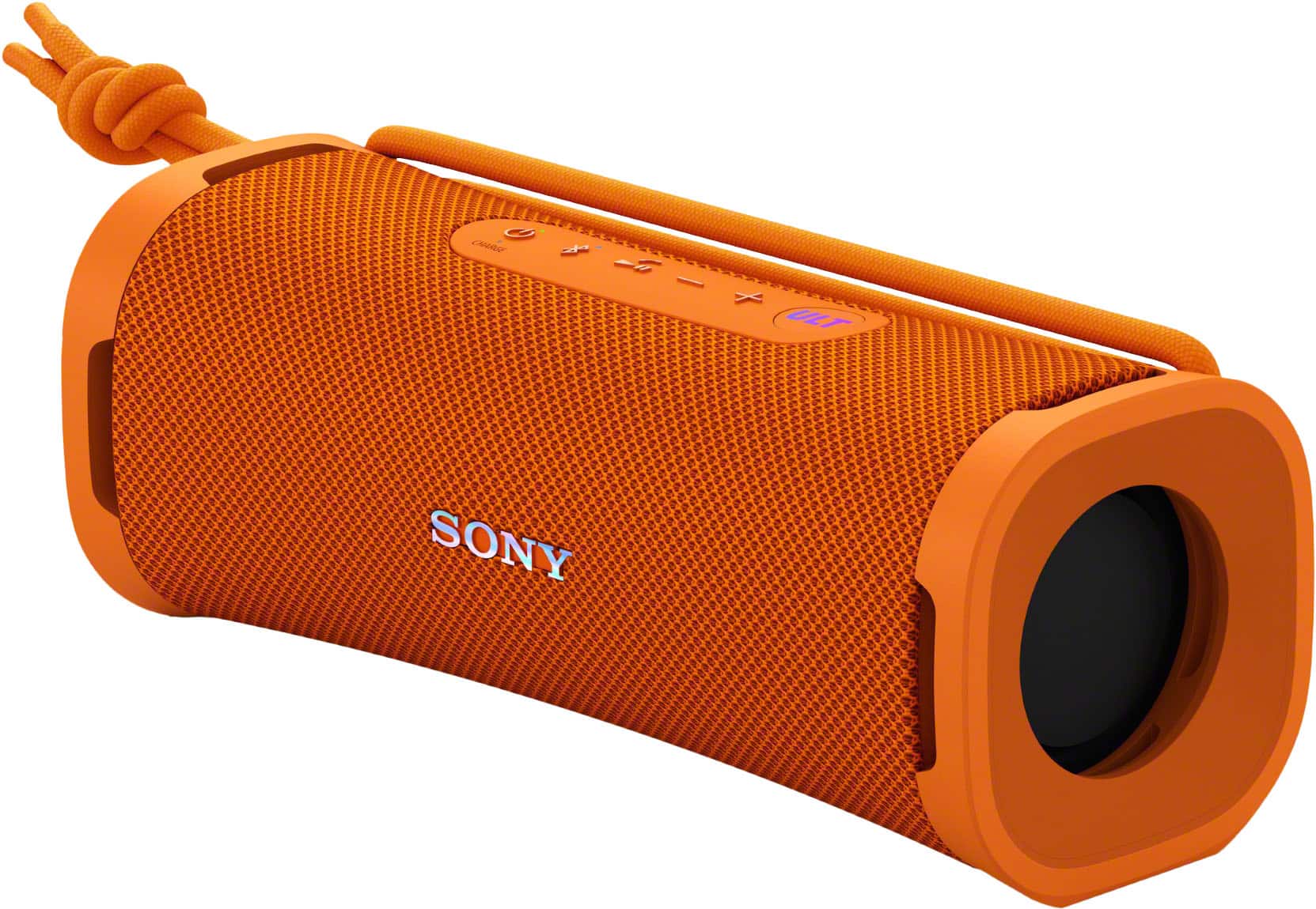 Front. Sony - ULT FIELD 1 Wireless Speaker - Orange.
