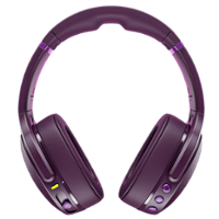 Skullcandy - Crusher Evo Over-the-Ear Wireless Headphones - Midnight Plum - Front_Zoom