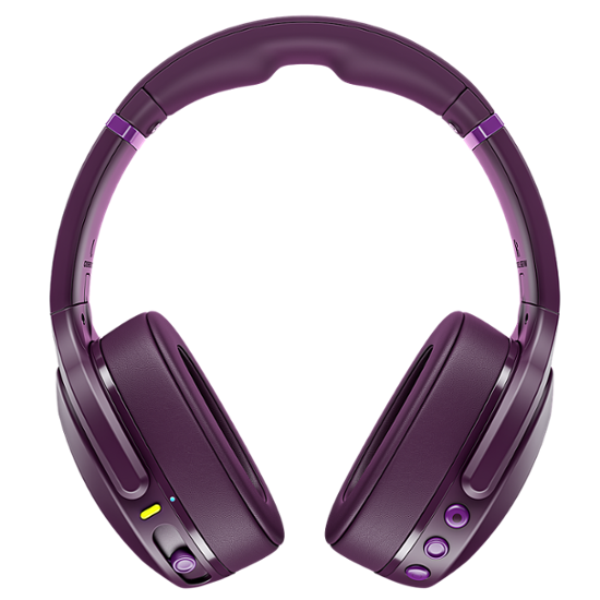 Front Zoom. Skullcandy - Crusher Evo Over-the-Ear Wireless Headphones - Midnight Plum.