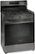 Angle Zoom. Frigidaire 5.1 Cu. Ft. Freestanding Gas Range with Air Fry - Black Stainless Steel.