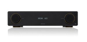 Arcam - A15 80W Integrated Amplifier - Black - Front_Zoom