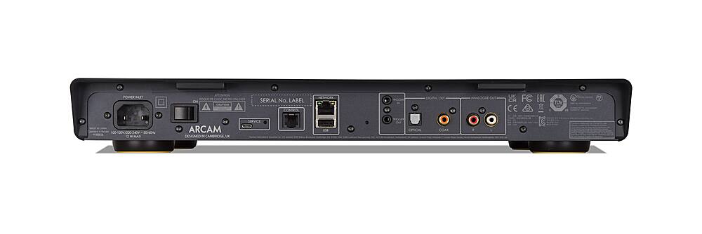 Alt View 11. Arcam - ST5 Streaming Audio Player - Black.