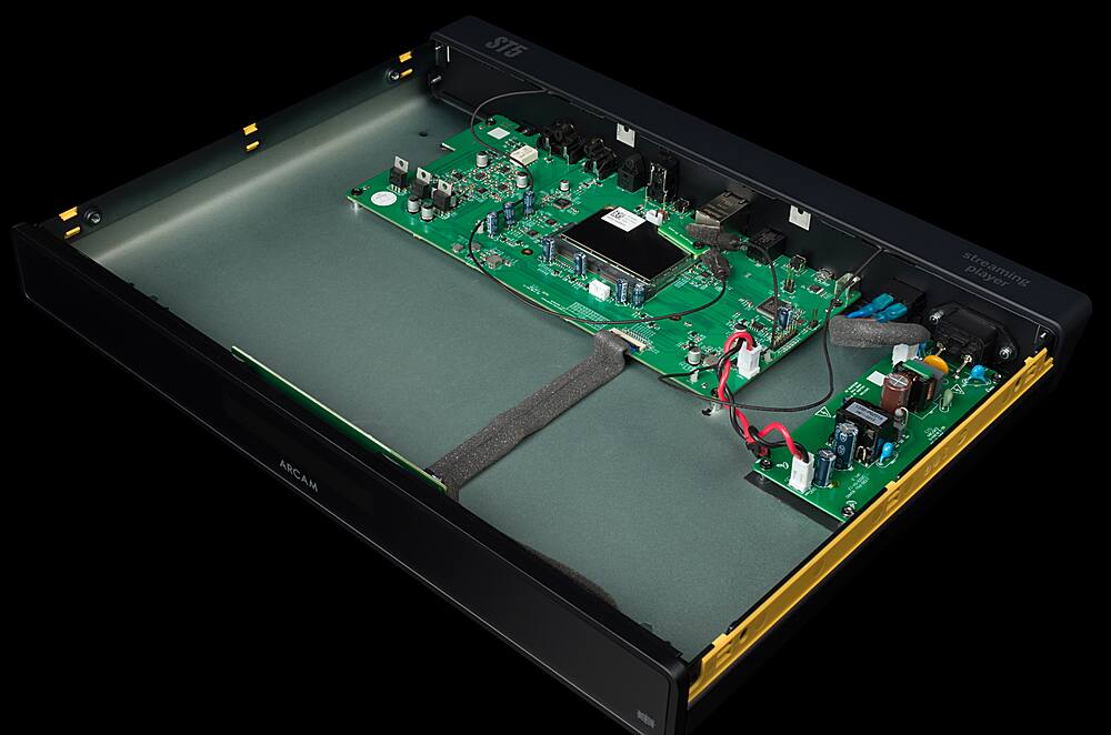 Alt View 16. Arcam - ST5 Streaming Audio Player - Black.