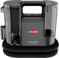 BISSELL - Little Green Cordless Portable Deep Cleaner - Titanium with silver accents - Front_Zoom