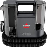 BISSELL - Little Green Cordless Portable Deep Cleaner - Titanium with silver accents - Front_Zoom