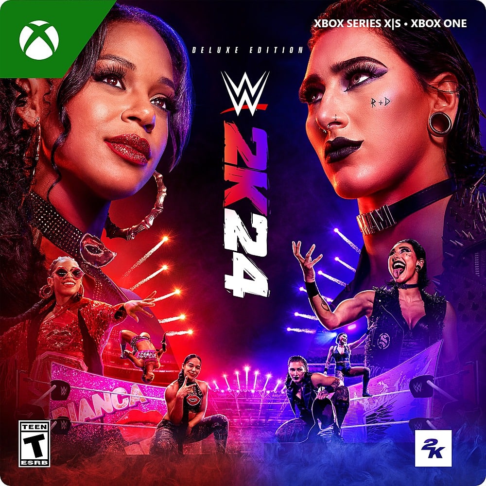 Front. 2K - WWE 2K24.