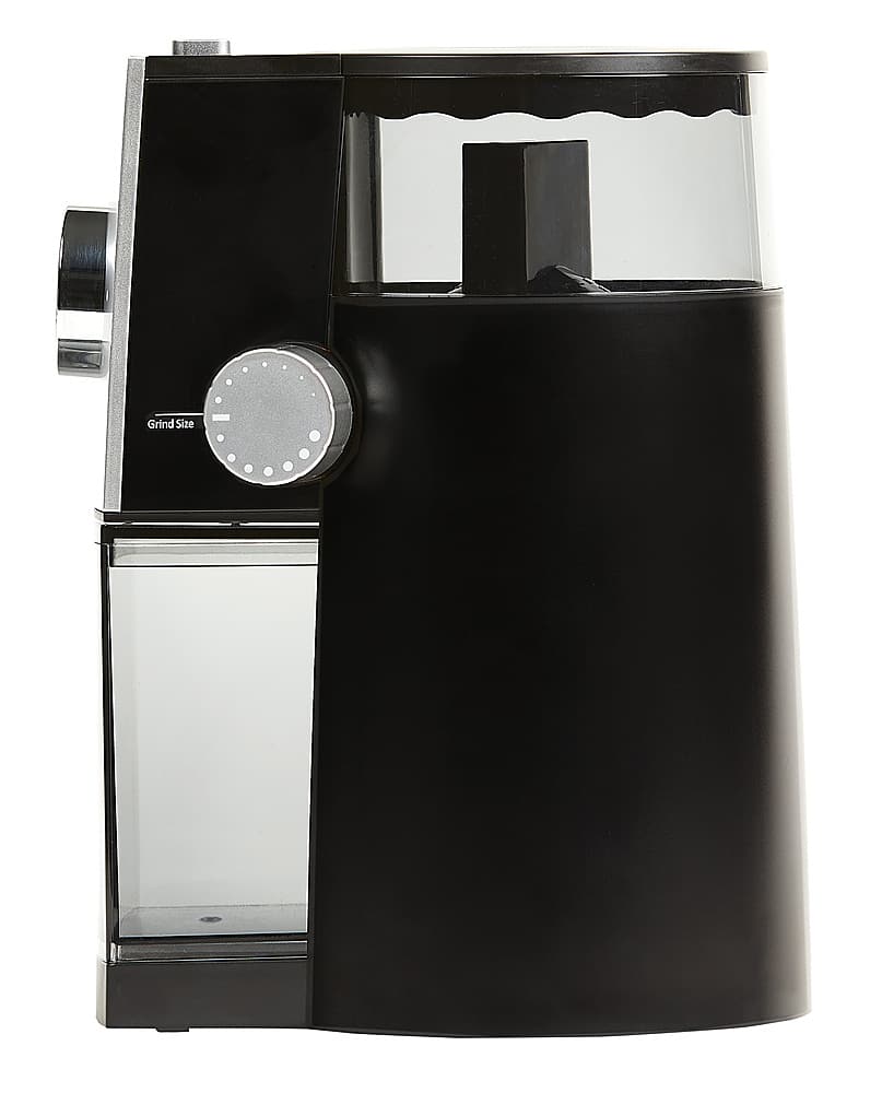 Alt View 11. Capresso - Grind Select Coffee Burr Grinder - Black/Silver.