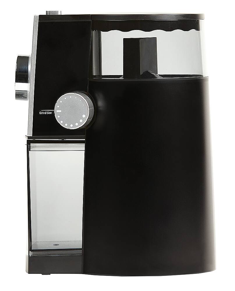 Alt View 11. Capresso - Grind Select Coffee Burr Grinder - Black/Silver.