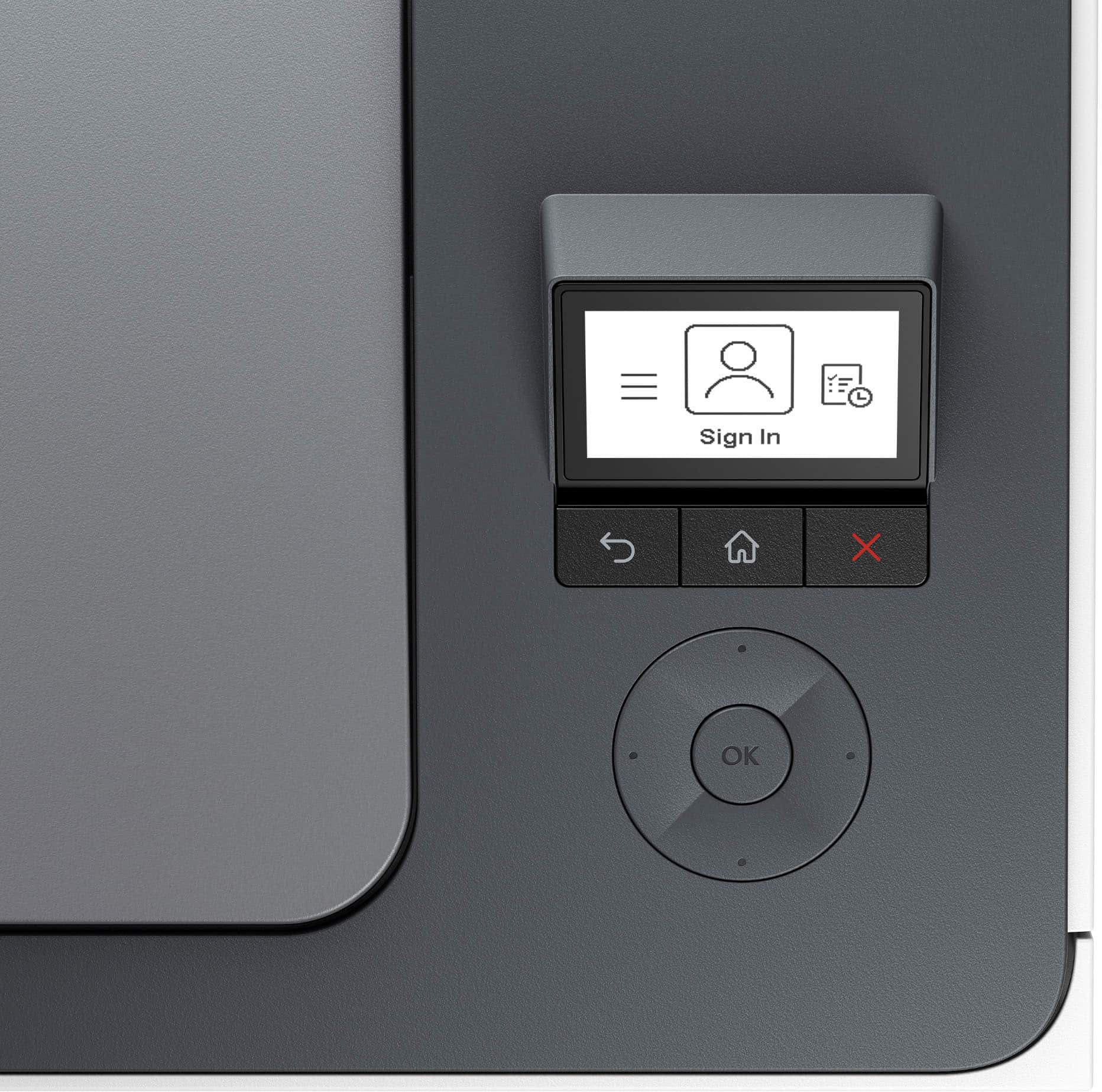 Alt View 18. HP - LaserJet Pro 3201dw Wireless Color Laser Printer - White & Slate.