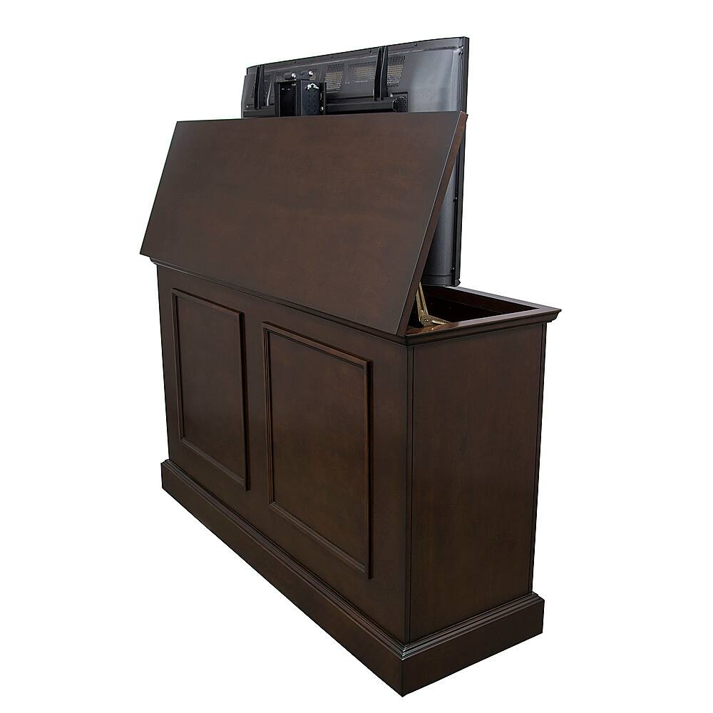 Alt View 1. Touchstone Home Products - The Grand Elevate by Touchstone - Smart Motorized TV Lift Cabinet for Flat Screen TVs up to 65 Inches - Espresso.