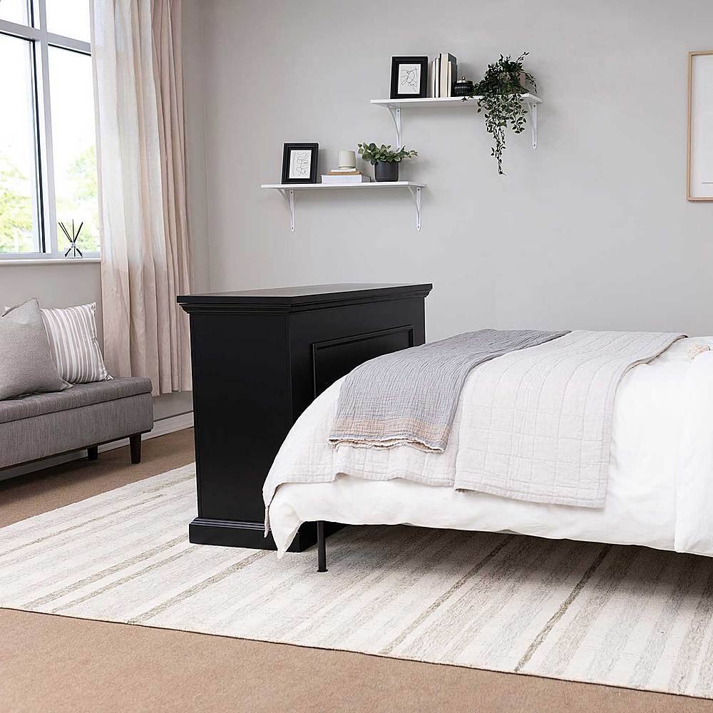 Angle. Touchstone Home Products - The Elevate by Touchstone - Smart Motorized TV Lift Cabinet for Flat Screen TVs up to 50 Inches - Black.