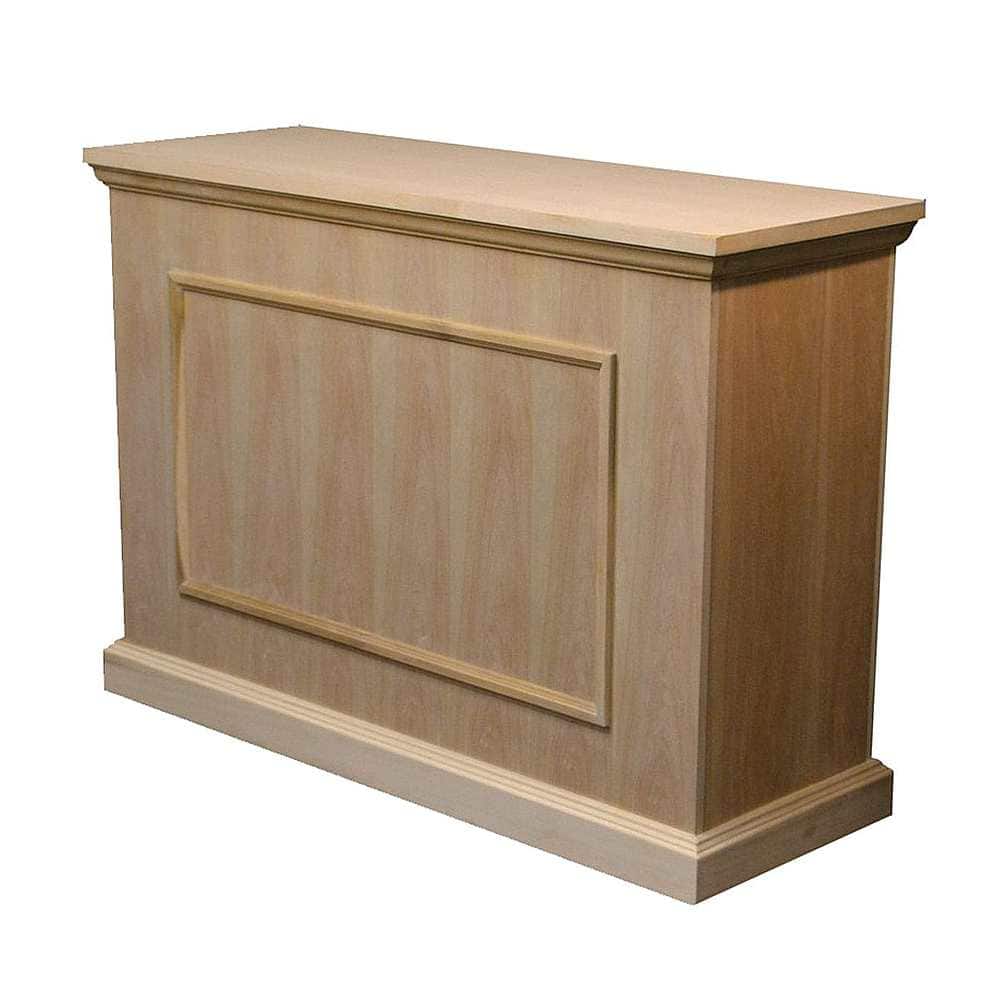 Touchstone Home Products - The Mini Elevate by Touchstone - Smart Motorized TV Lift Cabinet for Flat Screen TVs up to 46 Inches - Unfinished - Front_Zoom