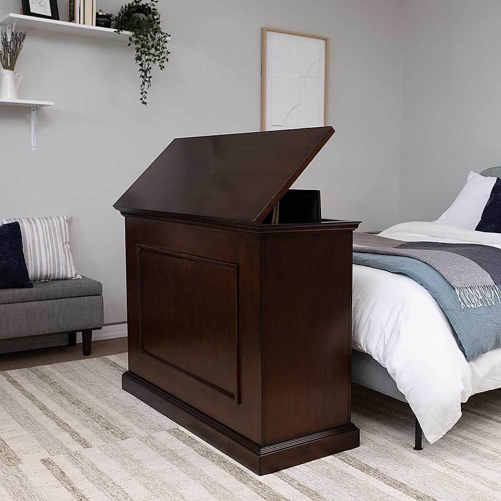 Touchstone Home Products - The Elevate by Touchstone - Smart Motorized TV Lift Cabinet for Flat Screen TVs up to 50 Inches - Espresso