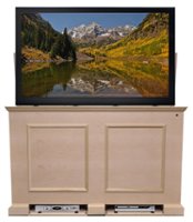 Touchstone Home Products - The Grand Elevate by Touchstone - Smart Motorized TV Lift Cabinet for Flat Screen TVs up to 65 Inches - Unfinished - Front_Zoom