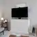 Front. Touchstone Home Products - The Elevate by Touchstone - Smart Motorized TV Lift Cabinet for Flat Screen TVs up to 50 Inches - White.