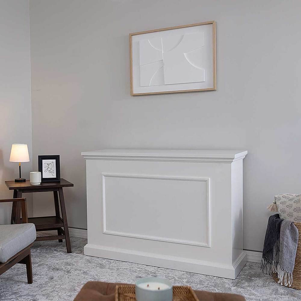 Alt View 2. Touchstone Home Products - The Elevate by Touchstone - Smart Motorized TV Lift Cabinet for Flat Screen TVs up to 50 Inches - White.