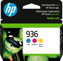 HP - 936 3-Pack Standard Capacity Ink Cartridges - Cyan/Magenta/Yellow - Front_Zoom