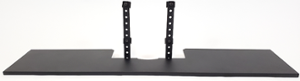 Touchstone Home Products - Whisper Lift Component Shelf - Black - Front_Zoom