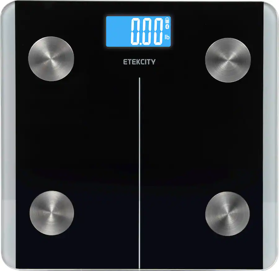 Etekcity Smart Fitness Scale Black SHHMBFECSUS0035 - Best Buy