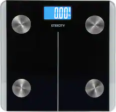 Alt View 11. Etekcity - Etekcity Smart Fitness Scale - Black.