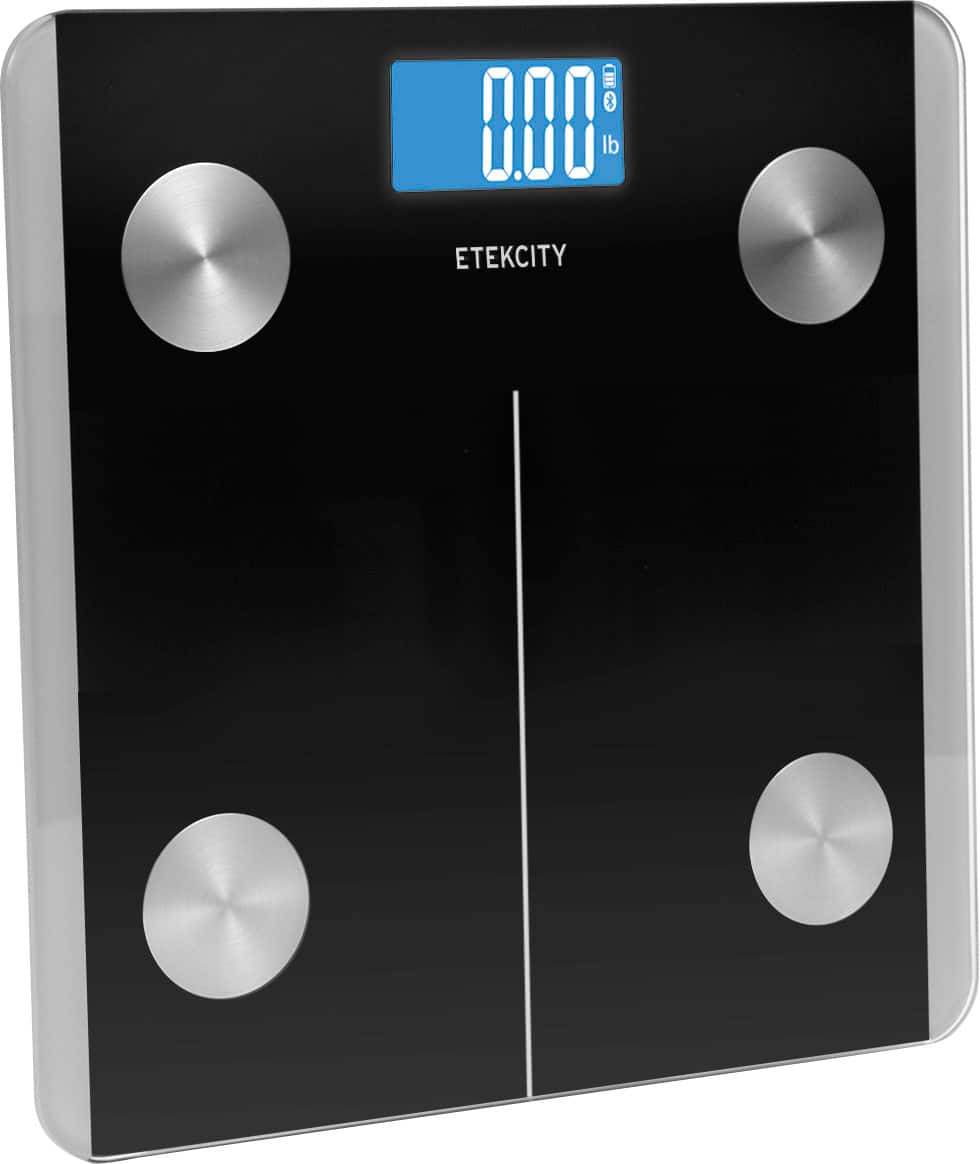 Alt View 12. Etekcity - Etekcity Smart Fitness Scale - Black.