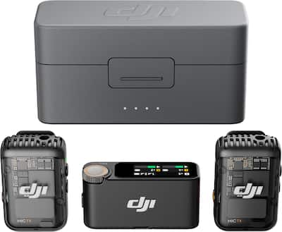 DJI Mic 2 Wireless Omnidirectional Microphone System Black CP.RN DJI Mic 2 Wireless Omnidirectional Microphone System Black CP.RN