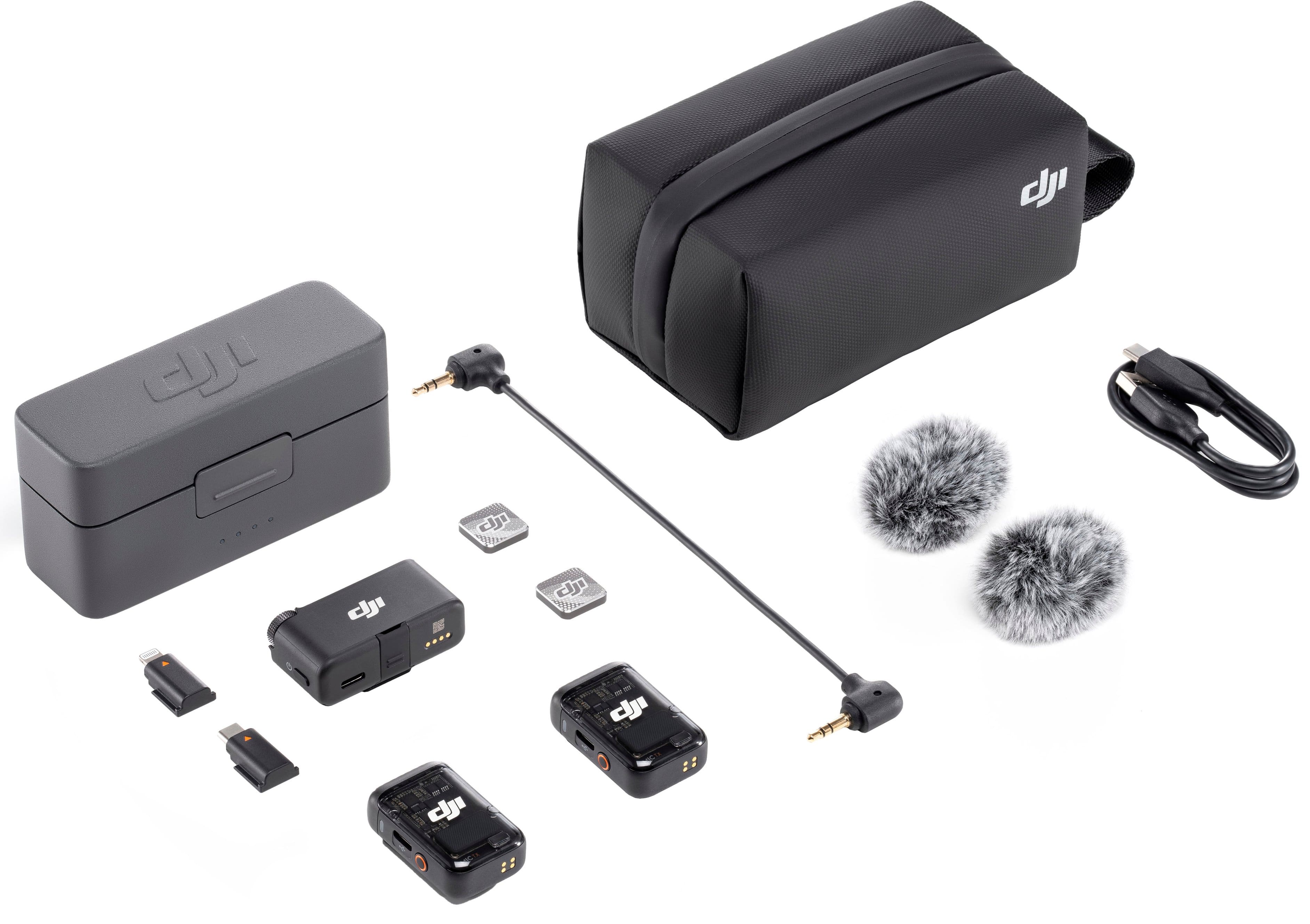 Alt View 11. DJI - Mic 2 Wireless Omnidirectional Microphone System - Black.