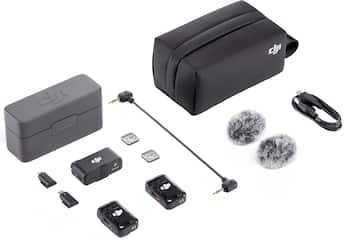 DJI Mic 2 Wireless Omnidirectional Microphone System Black CP.RN DJI Mic 2 Wireless Omnidirectional Microphone System Black CP.RN