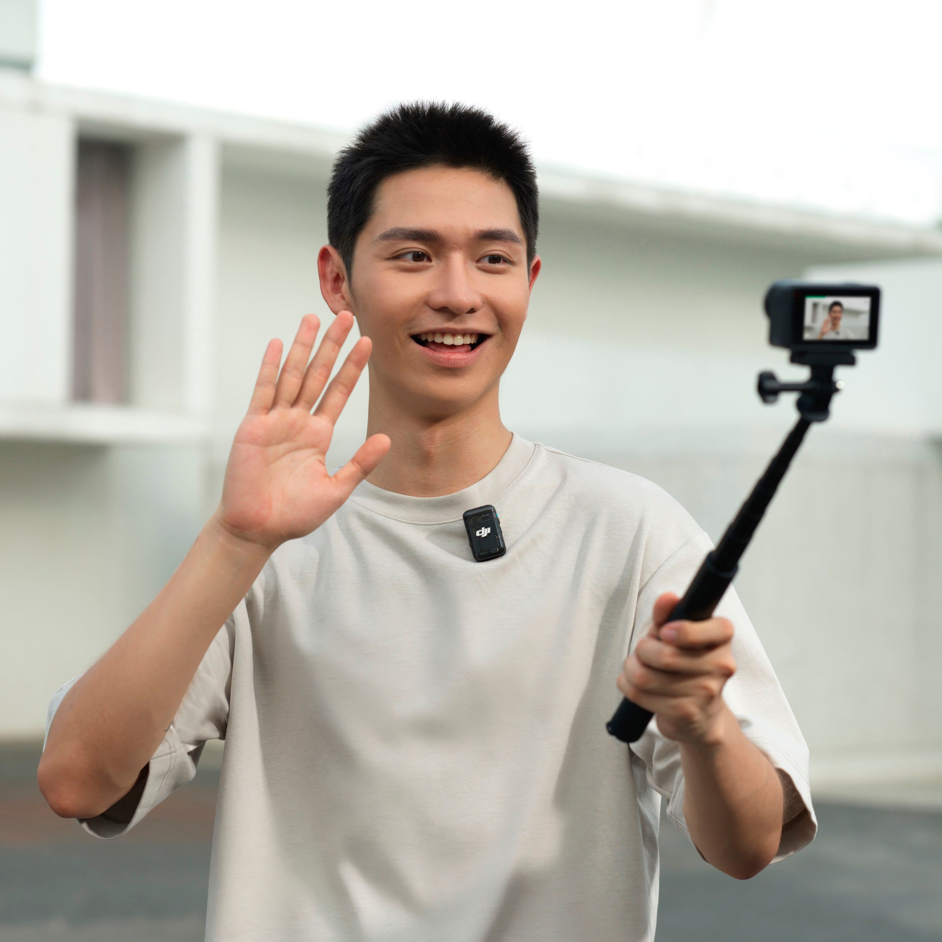 Alt View 13. DJI - Mic 2 Wireless Omnidirectional Microphone System - Black.