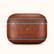 Front. Bluebonnet - Leather AirPods Pro 2nd & 3rd Gen Case - Brown.