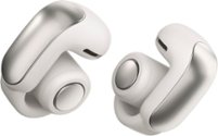 Bose - Geek Squad Certified Refurbished Ultra Open-Ear True Wireless Open Earbuds - White Smoke - Front_Zoom