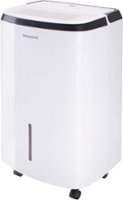 Honeywell Smart Wi-Fi Energy Star Dehumidifier for Basement & Large Room Up to 4000 Sq. Ft. - White - Angle_Zoom