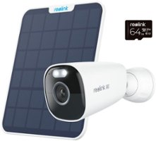 Reolink Argus B360 W/SP2-W W/64GB Security Camera - White - Front_Zoom