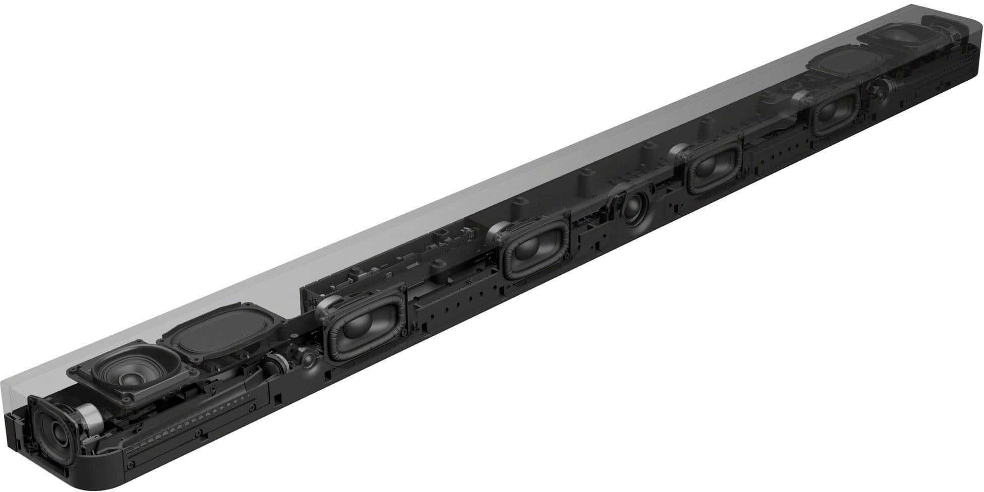 Left. Sony - BRAVIA Theater Bar 9 with 13 speakers, Dolby Atmos/DTS: X - Black.