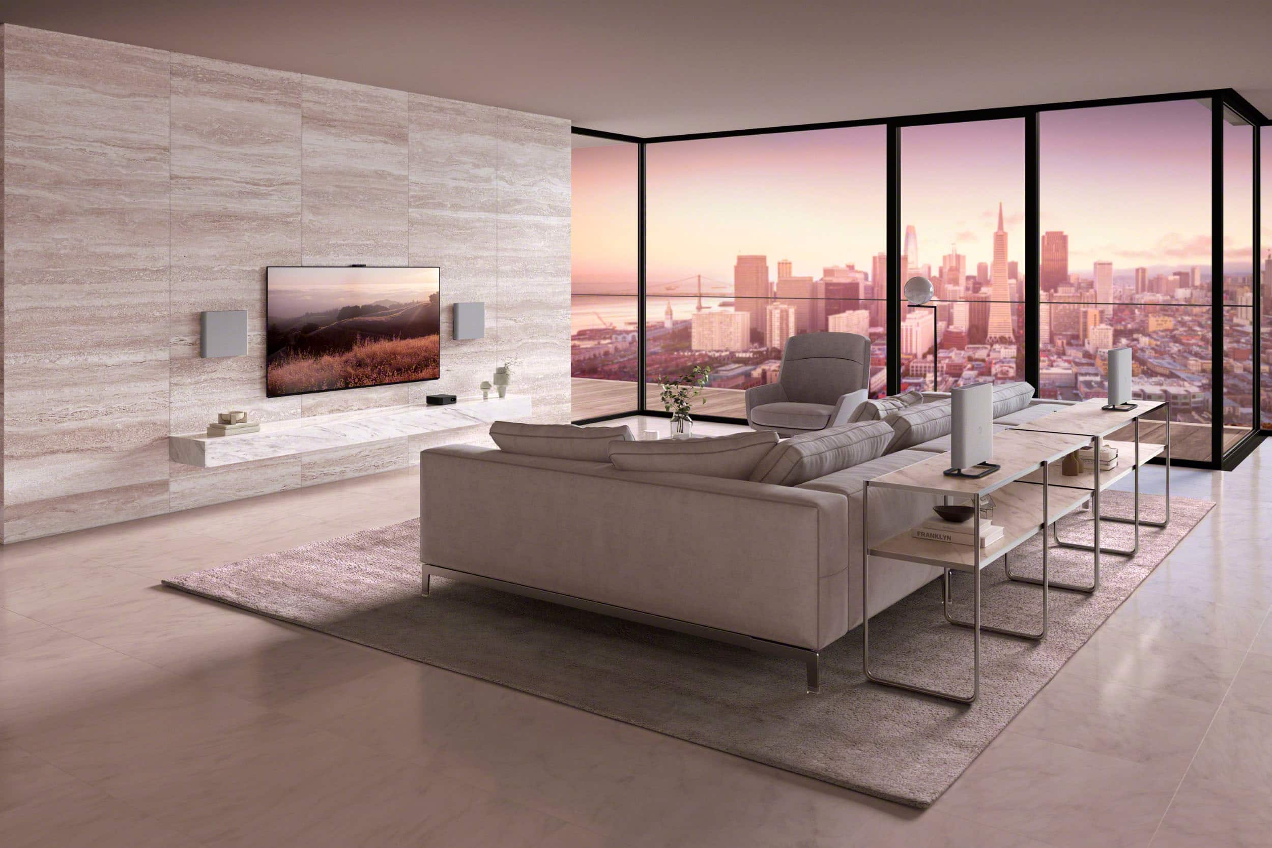 Alt View 19. Sony - BRAVIA Theater Quad with 16 total speakers - Gray.