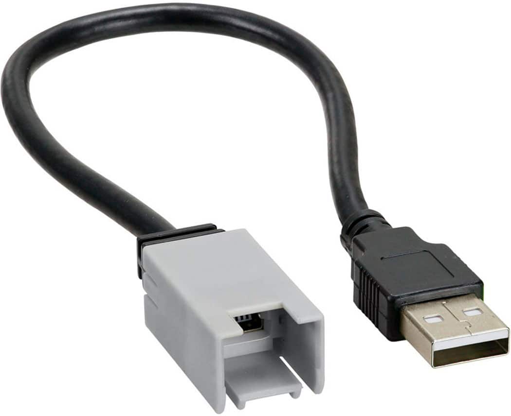 Angle. AXXESS - USB to Mini B Adapter Cable Interface for Select 2010-Up GM and Buick Vehicles - Multi.