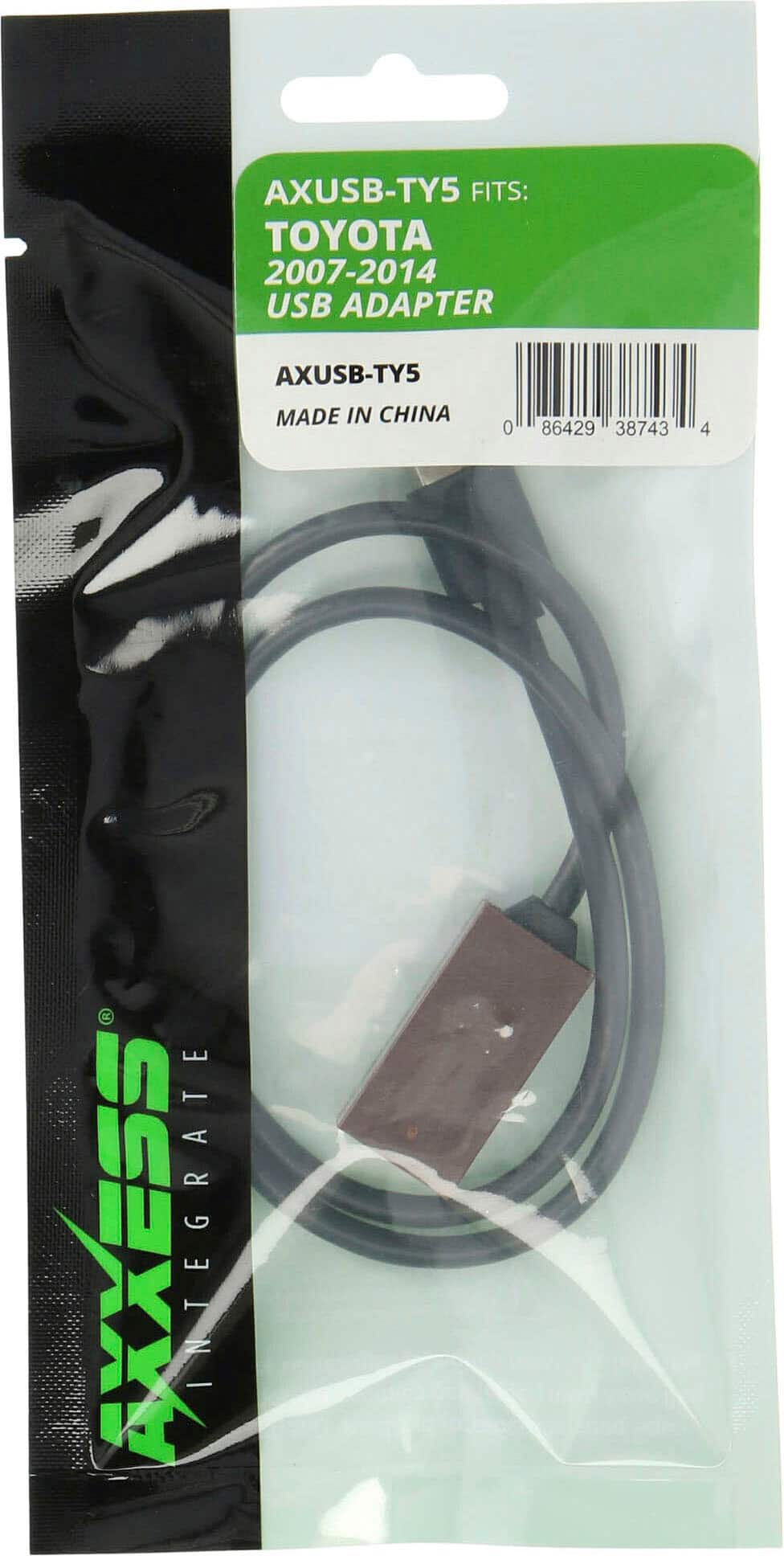 Alt View 11. AXXESS - USB Adapter Cable Interface for Select 2012-Up Toyota Vehicles - Multi.