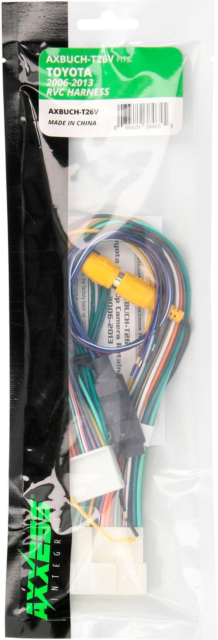 Alt View 11. AXXESS - Backup Camera Retention Harness Interface for Select 2006-2013 Toyota Vehicles - Multi.