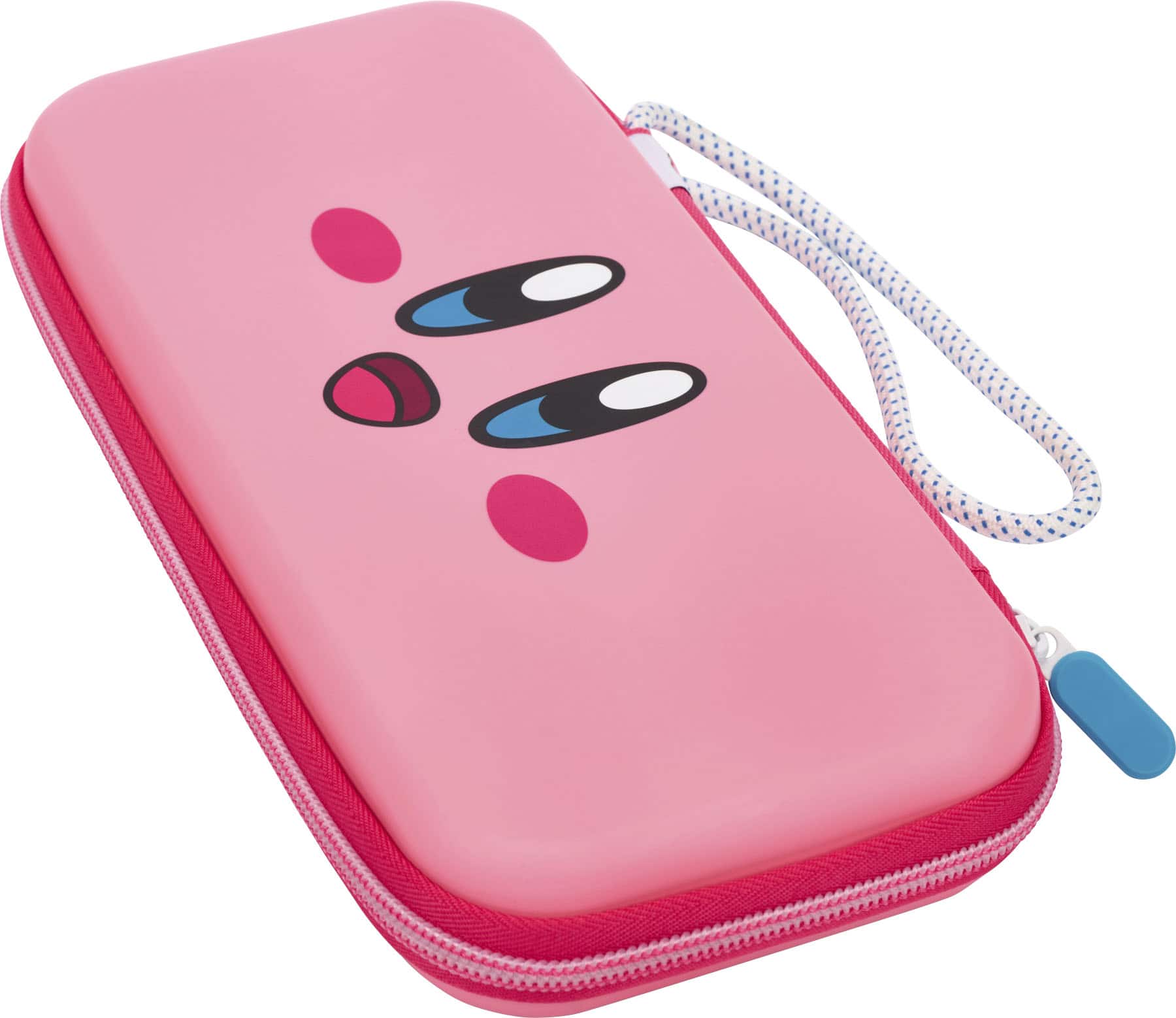 Angle. PowerA - Slim Travel Pro Case for Nintendo Switch - OLED Model, Nintendo Switch or Nintendo Switch Lite - Kirby Power.
