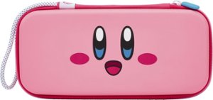 PowerA - Slim Travel Pro Case for Nintendo Switch - OLED Model, Nintendo Switch or Nintendo Switch Lite - Kirby Power - Front_Zoom