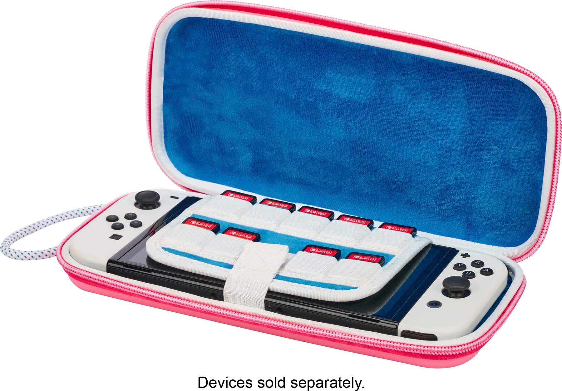 Alt View 13. PowerA - Slim Travel Pro Case for Nintendo Switch - OLED Model, Nintendo Switch or Nintendo Switch Lite - Kirby Power.