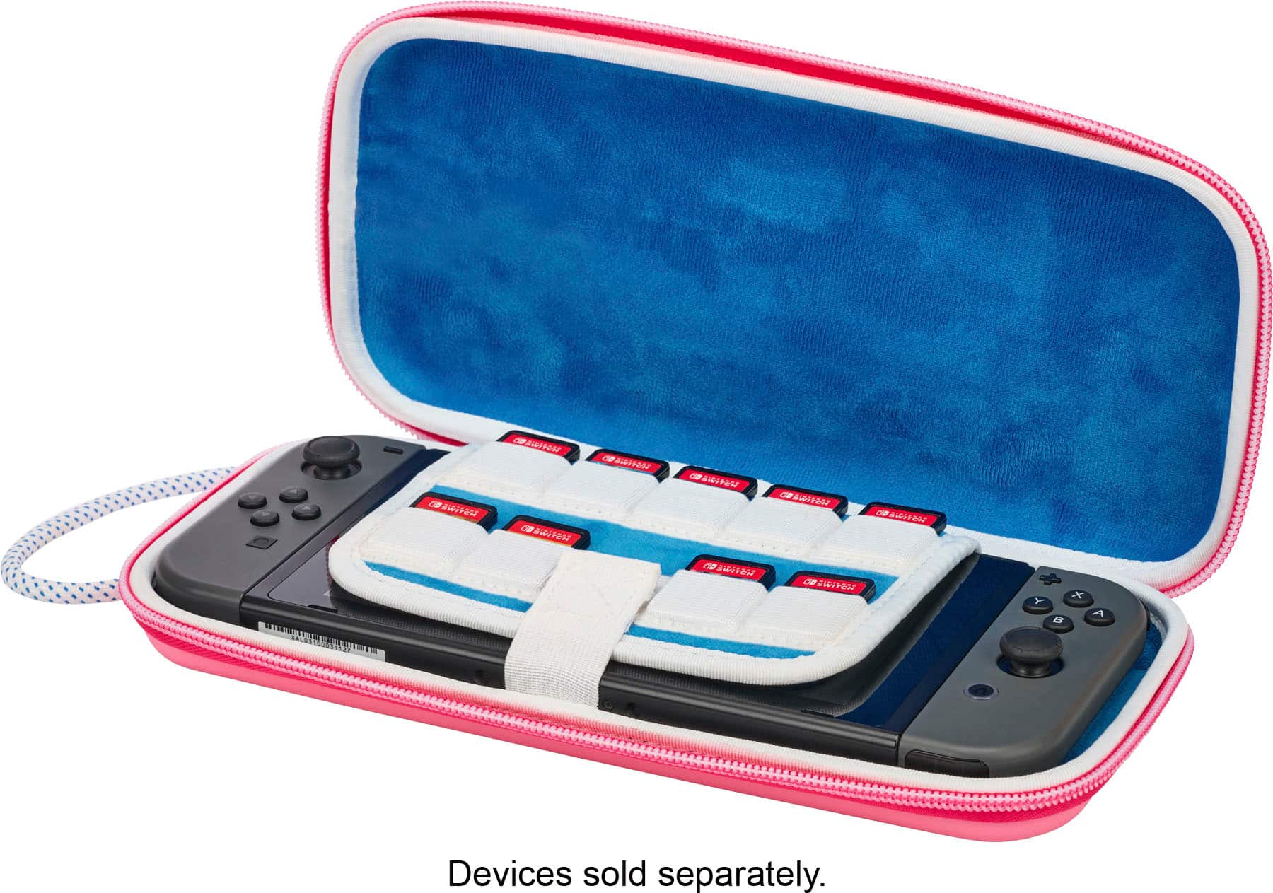 Alt View 14. PowerA - Slim Travel Pro Case for Nintendo Switch - OLED Model, Nintendo Switch or Nintendo Switch Lite - Kirby Power.