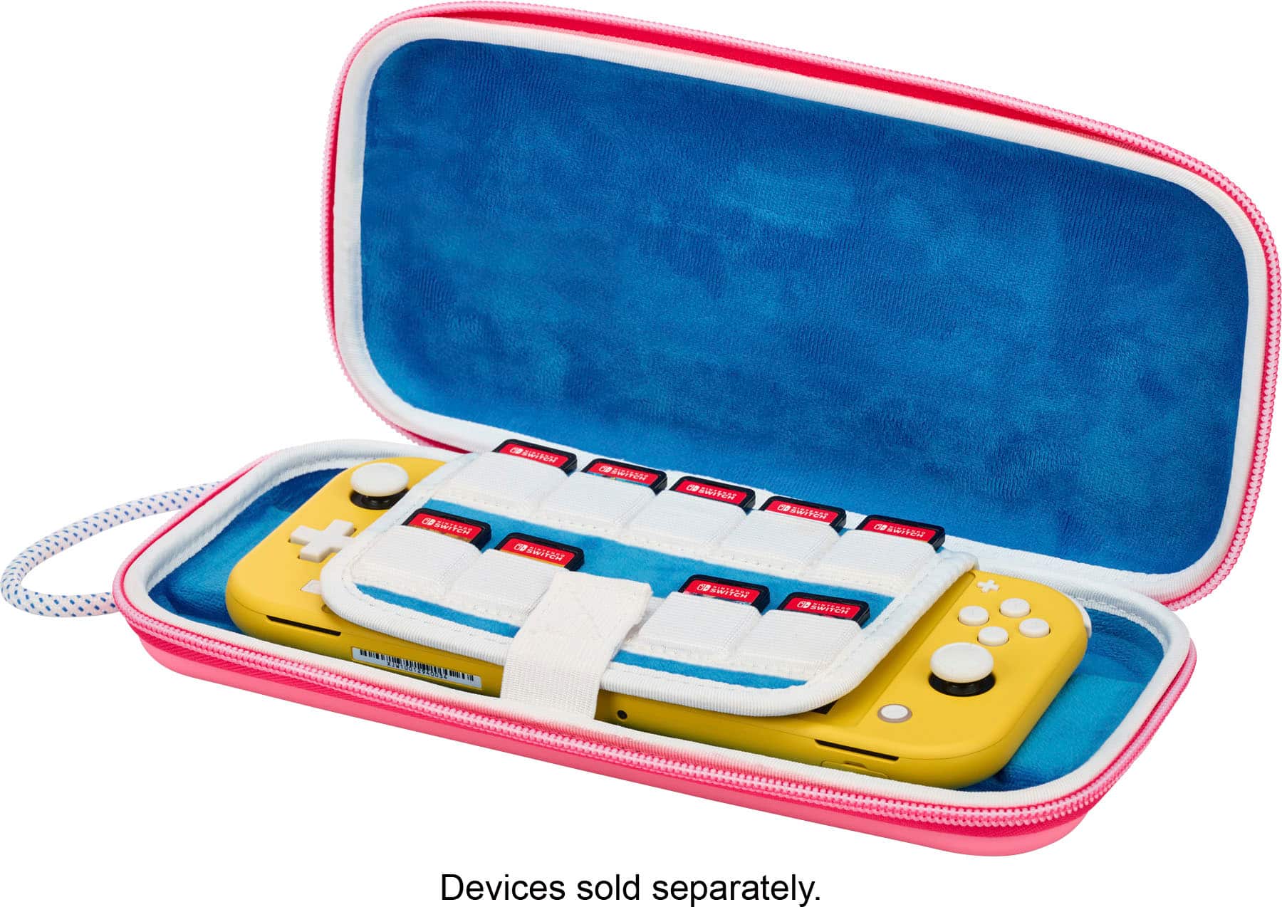 Alt View 15. PowerA - Slim Travel Pro Case for Nintendo Switch - OLED Model, Nintendo Switch or Nintendo Switch Lite - Kirby Power.