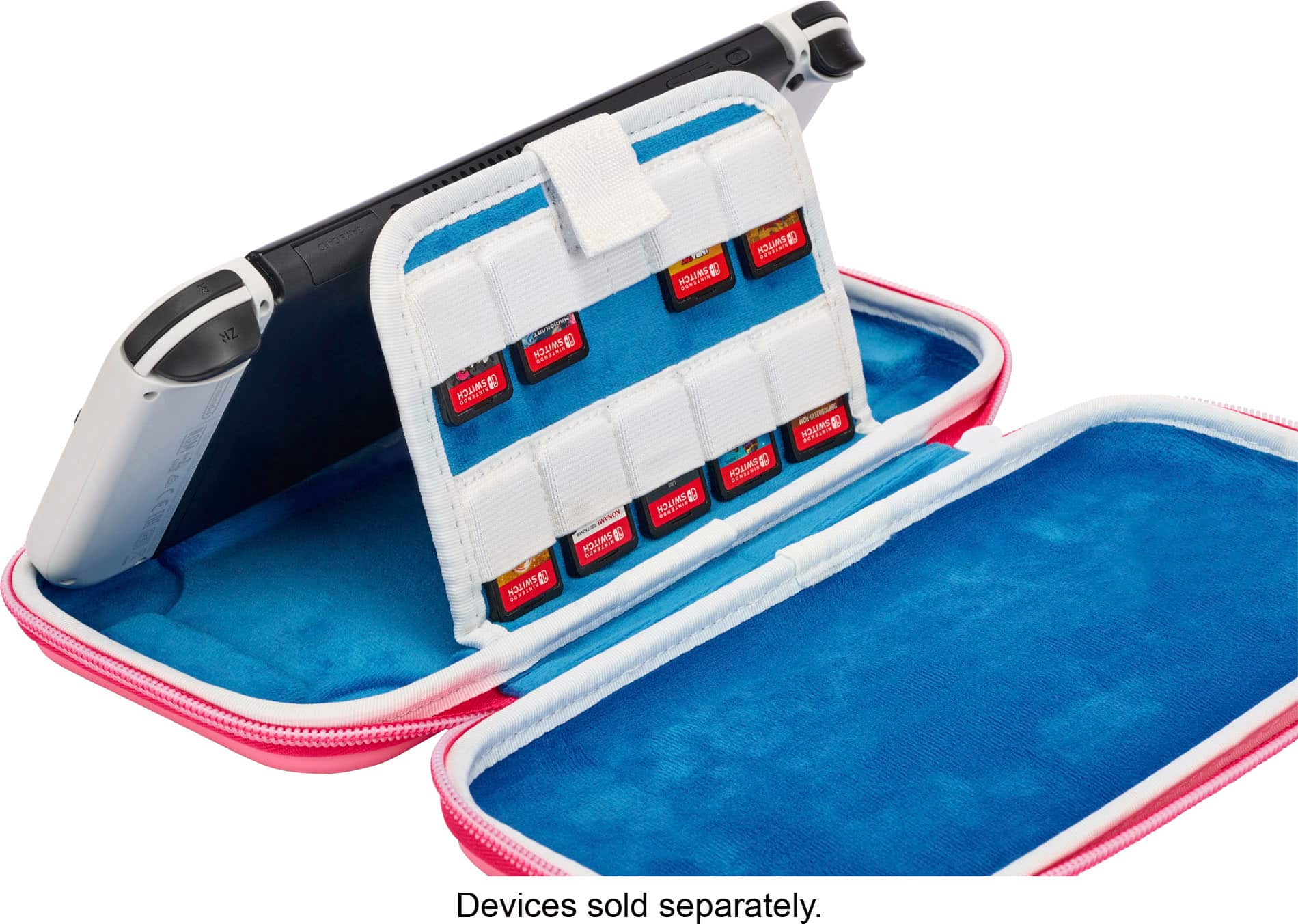 Alt View 17. PowerA - Slim Travel Pro Case for Nintendo Switch - OLED Model, Nintendo Switch or Nintendo Switch Lite - Kirby Power.