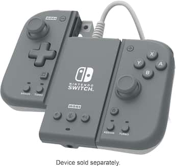 Hori Split Pad Compact Attachment Set for Nintendo Switch Slate Hori Split Pad Compact Attachment Set for Nintendo Switch Slate