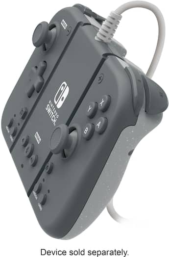 Hori Split Pad Compact Attachment Set for Nintendo Switch Slate Hori Split Pad Compact Attachment Set for Nintendo Switch Slate