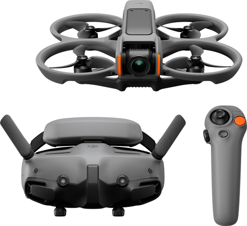 DJI - Avata 2 Fly More Combo Drone (Single Battery) - Gray